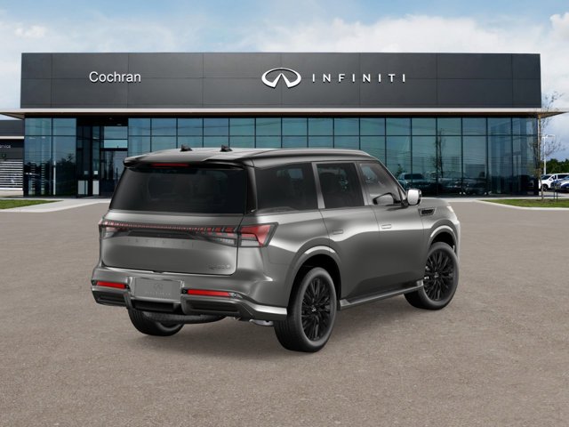 New Dynamic Metal/Black Obsidian 2026 INFINITI QX80 AUTOGRAPH for